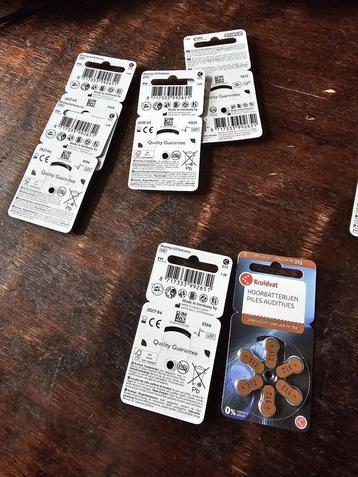 hoorbatterijen beschikbaar voor biedingen