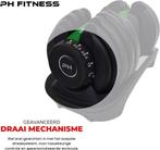 PH Fitness Verstelbare Dumbbells Set 24KG Groen - 2 STUKS, Dumbbell, PH Fitness, Nieuw, Ophalen of Verzenden
