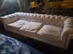 Enorme Chesterfield, Huis en Inrichting, Ophalen, Gebruikt, Driepersoons, 75 tot 100 cm