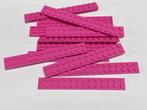 Partij 12x nieuwe donker roze 2x14 Lego platen, Ophalen of Verzenden, Nieuw, Losse stenen, Lego
