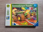 Ravensburger John Deere tractor puzzel 100 stukjes xl 6+, Ophalen of Verzenden, Meer dan 50 stukjes, Zo goed als nieuw, 6 jaar of ouder