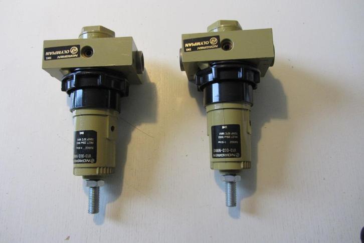 Drukreduceerventiel 0,4 - 10 Bar Norgren Pneumatiek, Doe-het-zelf en Verbouw, Compressors, Ophalen of Verzenden
