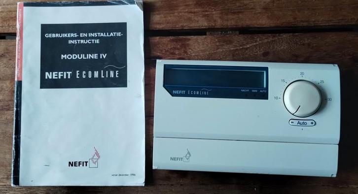Nefit Ecomline Moduline IV Thermostaat, Doe-het-zelf en Verbouw, Thermostaten, Gebruikt, Ophalen of Verzenden