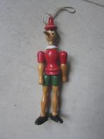 beeldje OUDE houten pinokkio   20 cm, Ophalen of Verzenden