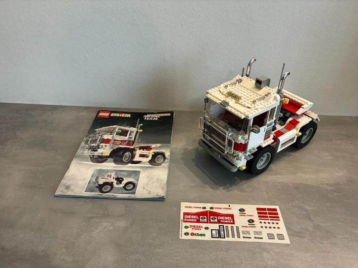 Lego 5563 Model Team Racing Truck (Zeldzaam!), Kinderen en Baby's, Speelgoed | Duplo en Lego, Gebruikt, Lego, Complete set, Ophalen of Verzenden