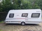Dethleffs C’Go 475 FR caravan met mover en voortent, Caravans en Kamperen, Caravans, Schokbreker, Rondzit, Particulier, Tot en met 4