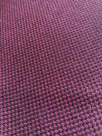 Kvadrat Febrik Shade oranje/paars/zwart 2xrestant meubelstof, Wol, 120 cm of meer, Paars, Ophalen of Verzenden