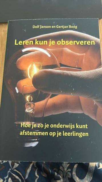 Dolf Janson en Gertjan Boog - Leren kun je observeren beschikbaar voor biedingen