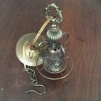 Oude Hanglamp met Ketting, Ophalen of Verzenden