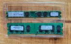 2x 2GB DDR2 RAM Memory (4gb total), Desktop, Ophalen of Verzenden, DDR2, Zo goed als nieuw