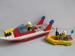 6429 Town, brandweerboot met bouwtekeningen, Ophalen of Verzenden, Zo goed als nieuw, Complete set, Lego