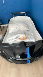 Autobed jongens stoer zwart, Kinderen en Baby's, Kinderkamer | Bedden, Ophalen, Zo goed als nieuw, Minder dan 140 cm