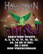 Halloween fright night Walibi ticket 02-11, Eén persoon, Ticket of Toegangskaart