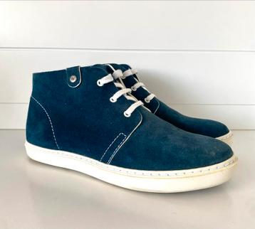 Wolky suede schoenen donkerblauw maat 39 z.g.a.n beschikbaar voor biedingen