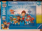 Paw Patrol Ravensburger Puzzel 100 stukjes, Ophalen, Meer dan 50 stukjes, Zo goed als nieuw, 6 jaar of ouder