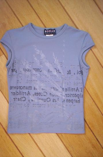 MORGAN t- shirt grijs maat S beschikbaar voor biedingen
