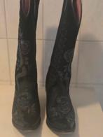 Westernlaarzen maat 40.5, Ophalen of Verzenden, Zo goed als nieuw, Zwart, Hoge laarzen