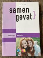 Samengevat Biologie VMBO T MAVO, Biologie, ThiemeMeulenhoff, Zo goed als nieuw, Ophalen