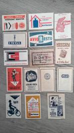 15 oude suikerzakjes, Verzamelen, Ophalen of Verzenden