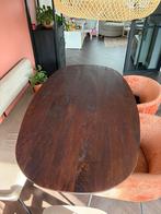 Eettafel mango 160x90, Huis en Inrichting, Tafels | Eettafels, Zo goed als nieuw, 150 tot 200 cm, Rechthoekig, 50 tot 100 cm