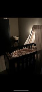 Jollein Sluier Baby Bedje Nougat incl standaard, Kinderen en Baby's, Babywiegjes en Ledikanten, Ophalen of Verzenden, Zo goed als nieuw
