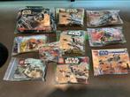 Lot Lego Star Wars met boekjes en minifiguren, Kinderen en Baby's, Speelgoed | Duplo en Lego, Complete set, Ophalen of Verzenden