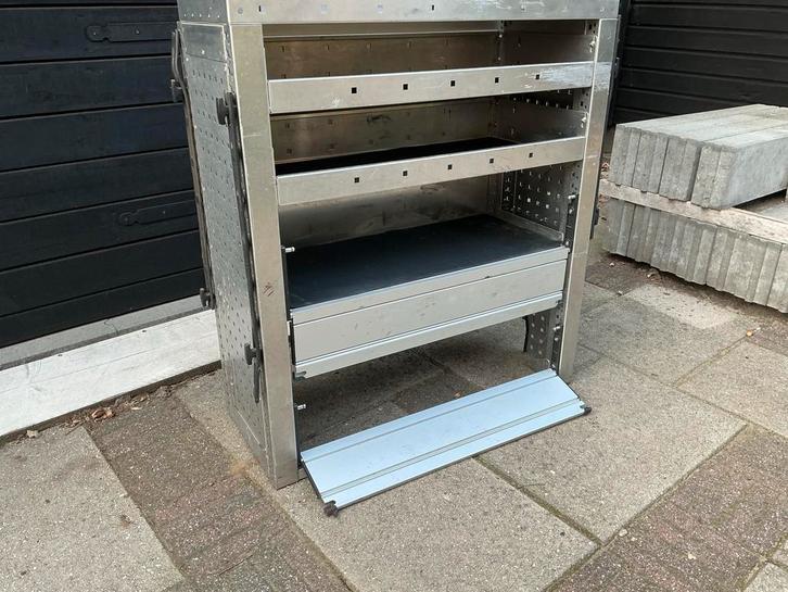 Businrichting Kast - Metalen Opbergkast, Auto diversen, Auto-accessoires, Gebruikt, Ophalen