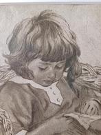 Ets Elise van Pol Dom, Antiek en Kunst, Kunst | Etsen en Gravures, Ophalen of Verzenden