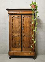 Antieke brocante Biedermeier meidenkast vintage linnenkast, Ophalen of Verzenden