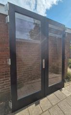 Openslaande deuren, terrasdeuren, tuindeuren, Doe-het-zelf en Verbouw, Ophalen, Gebruikt, Buitendeur, 120 cm of meer