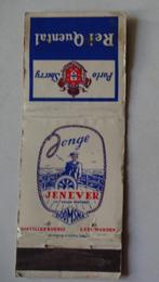 JONGE JENEVER   DISTILLEERDERIJ    LEEUWARDEN, Verzamelen, Verzenden, Luciferdoosjes of -merken
