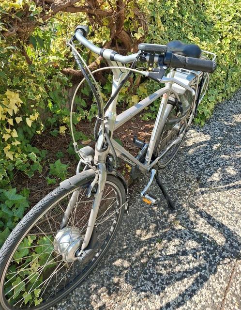 🚲 Batavus Elektrische Heren Fiets 57 inch, Fietsen en Brommers, Elektrische fietsen, Zo goed als nieuw, Batavus, 55 tot 59 cm