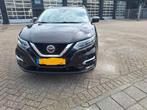 Nissan Qashqai 1.3 Dig-t 160pk DCT 2019, 65 €/maand, Zwart, 1290 kg, Leder en Stof