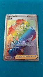 Pokemon rainbow Opal trainer, Hobby en Vrije tijd, Ophalen of Verzenden, Nieuw, Losse kaart