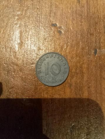 Duitse 10 Reichspfennig 1941 beschikbaar voor biedingen