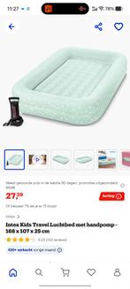 2 Intex luchtbedjes voor kinderen, Caravans en Kamperen, Luchtbedden, Ophalen, Zo goed als nieuw, 1-persoons