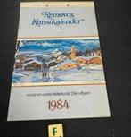 Removos. Kunst kalender. 1984. €1,99, Nieuw, Ophalen of Verzenden, Kunst, Removos