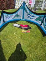 F-One Bandit 6m Kite met Bar, Watersport en Boten, Kitesurfen, Geen board, Ophalen of Verzenden, Gebruikt, 6 m²