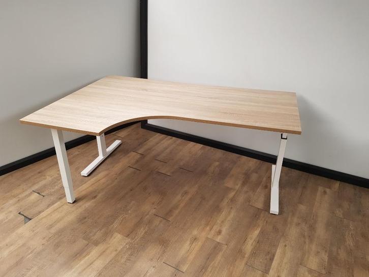 Wingbureau - hoekbureau - 180x120/60x80cm - diverse kleuren, Huis en Inrichting, Bureaus, Zo goed als nieuw, In hoogte verstelbaar