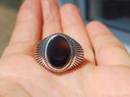 Vanoli 925 zilveren heren ring met sardonyx maat 20,5, Vanoli, 20 of groter, Heer, Nieuw