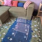 Vintage Plexiglas Bijzettafels - Set van 2, Tuin en Terras, 2 zitplaatsen, Kunststof, Gebruikt, Bijzettafel