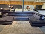 Voorraad | Velvet U-bank | slaapbank | Showroom Utrecht🌞, Eric Kuster, velvet, modern, Hoekbank, 150 cm of meer, Vierpersoons of meer