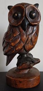 Amsterdamse school hand gesneden grote uil, Ophalen of Verzenden, Gebruikt, Dier