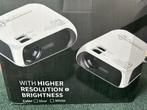 HD Multimedia Projector met Doek & Chromecast, Ophalen of Verzenden, Gebruikt, LCD, HD (720)