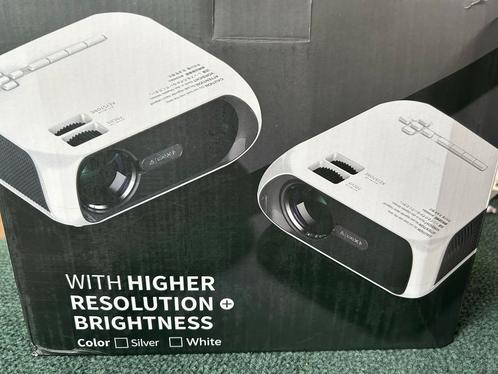 HD Multimedia Projector met Doek & Chromecast, Audio, Tv en Foto, Beamers, Gebruikt, LCD, HD (720), Ophalen of Verzenden