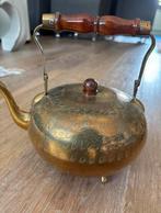 Koperen Syrische ketel met houten handvat, Ophalen of Verzenden, Gebruikt