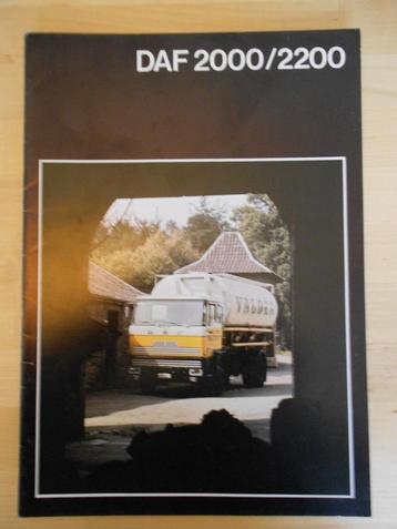 DAF 2000 / 2200 Brochure 1977 beschikbaar voor biedingen