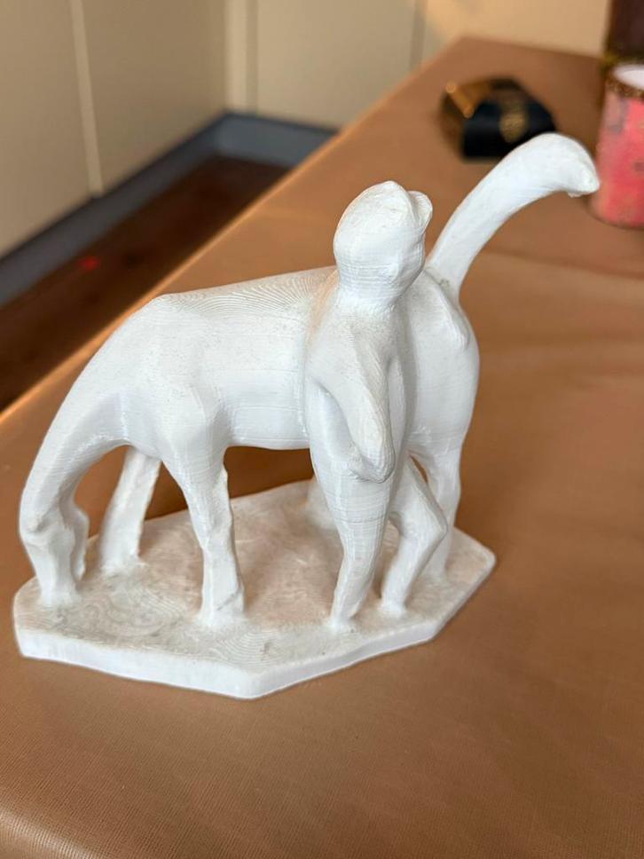 3D Geprint Peerd van Ome Loeks, Antiek en Kunst, Kunst | Beelden en Houtsnijwerken, Ophalen