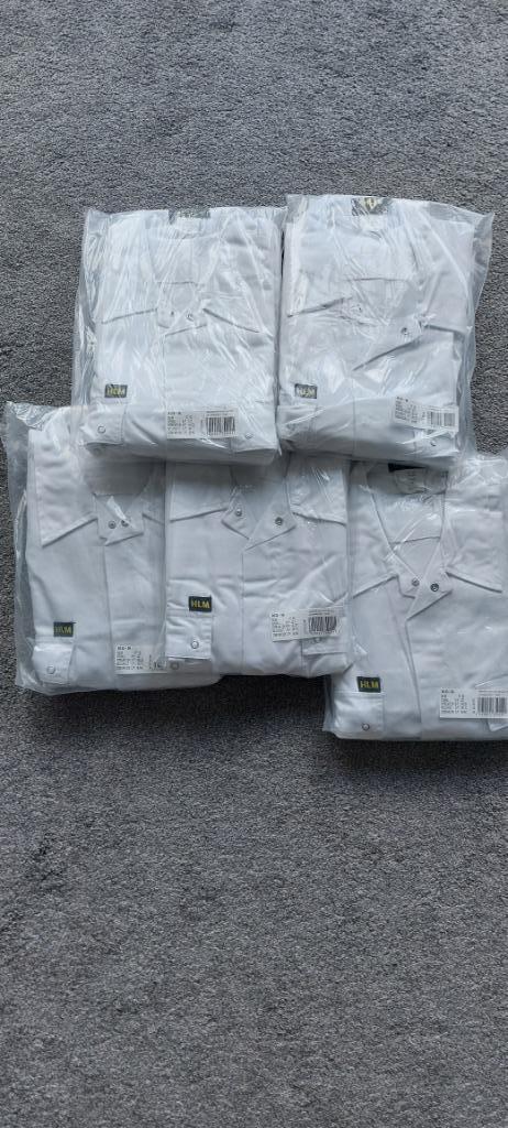 HLM Oscar B133 Overalls Wit Maat nieuw maat 56, Tuin en Terras, Werkkleding, Nieuw, Heren, Overall, Ophalen of Verzenden