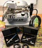 Jun Air compressor Badger airbrush, Ophalen, Gebruikt, Groter dan 1:32